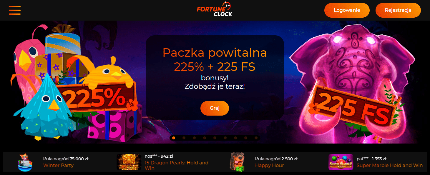 Fortune Clock kasyno online