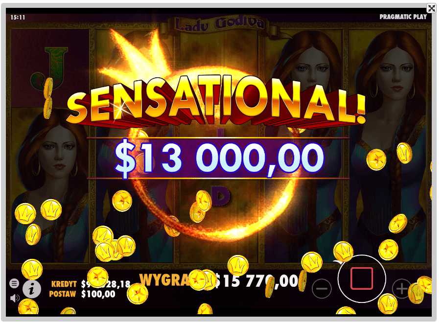 lady godiva jackpot